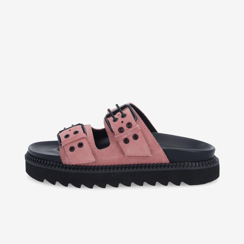 STELLA BUCKLE W - SUEDE - PINK