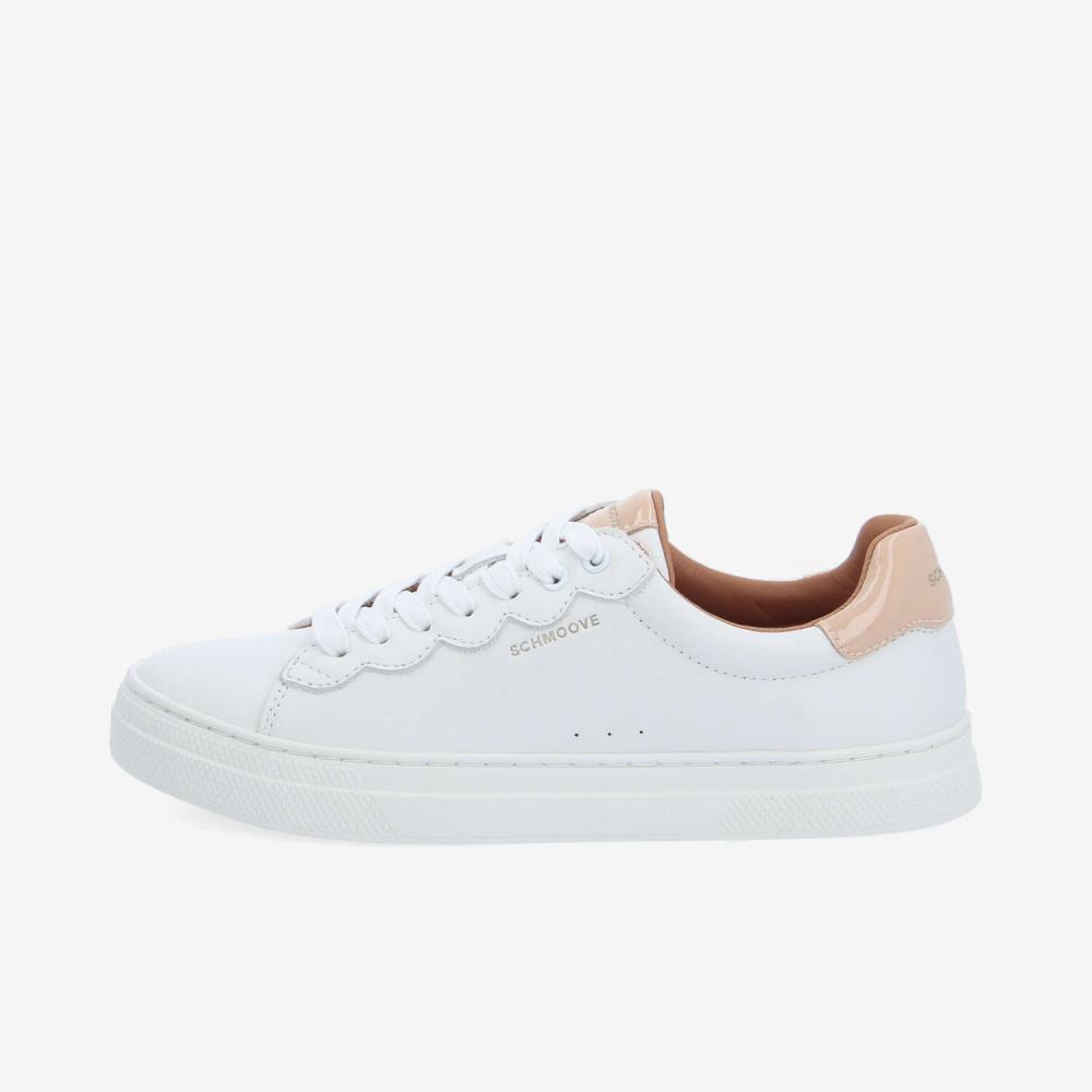 SPARKLE WAVE W - NAPPA/PATENT - BLANC/BEIGE