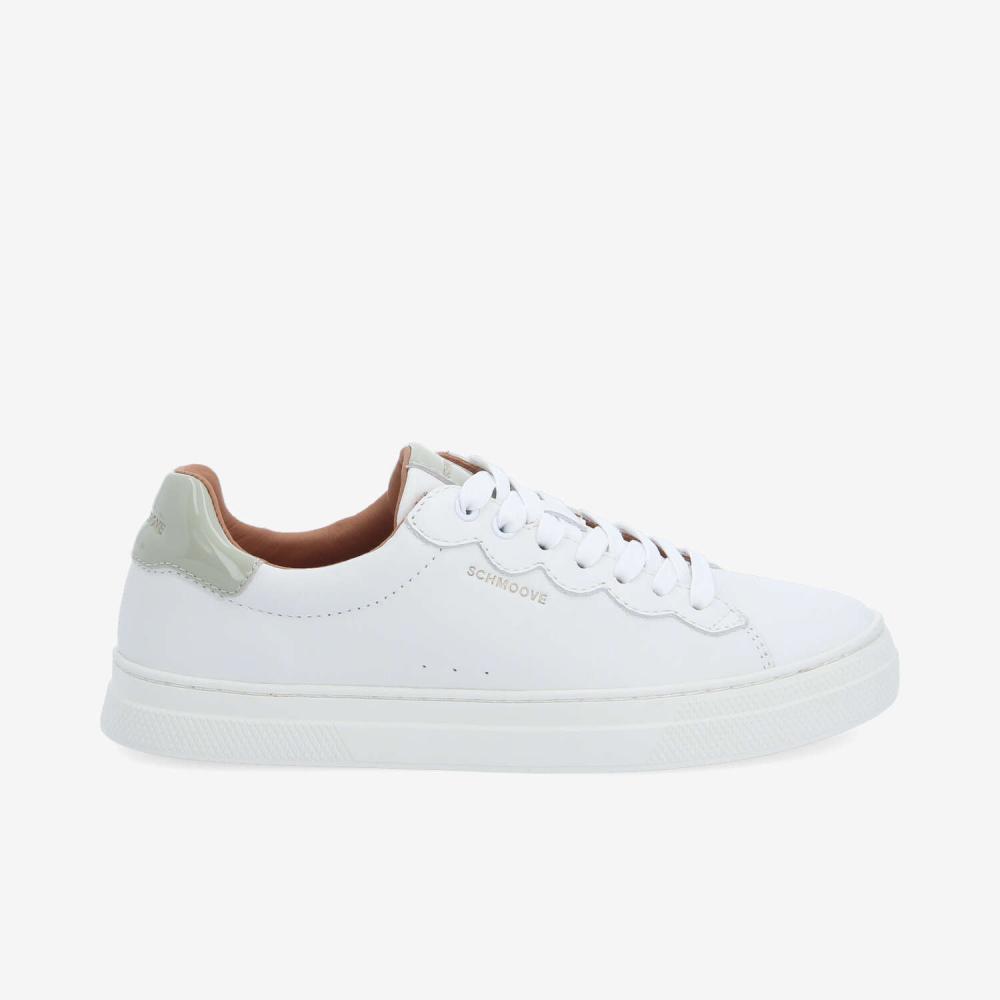 SPARKLE WAVE W - NAPPA/PATENT - BLANC/VERT