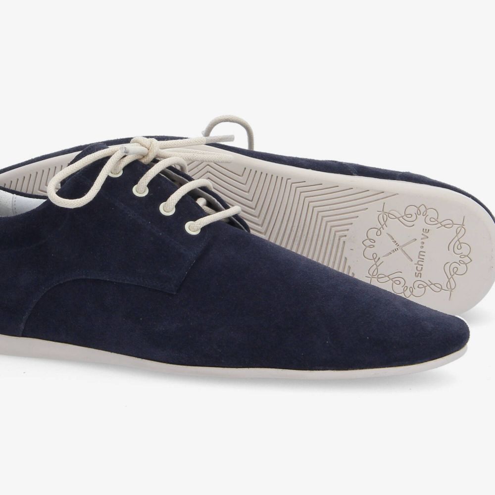 FIDJI SOFT M - SUEDE - BLEU MARINE