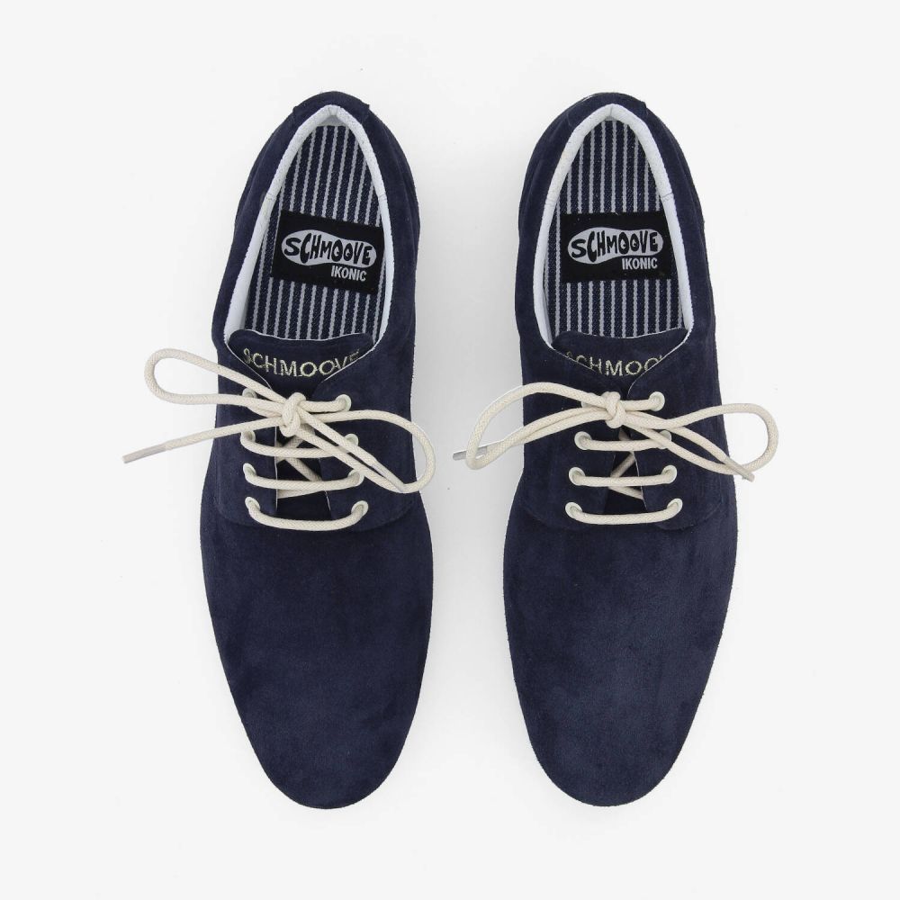 FIDJI SOFT M - SUEDE - BLEU MARINE