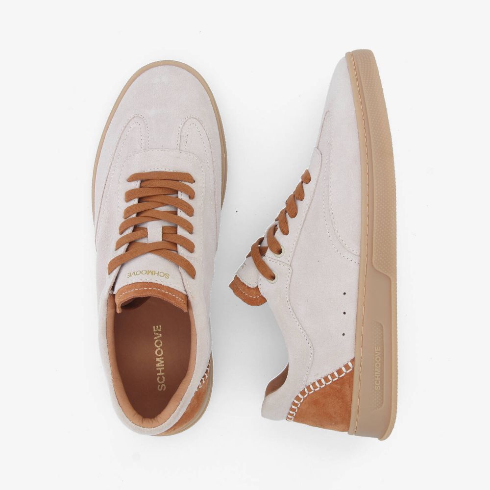 SAN MARINO SNEAKER M - SUEDE/SUEDE - OFF WHITE/BROWN