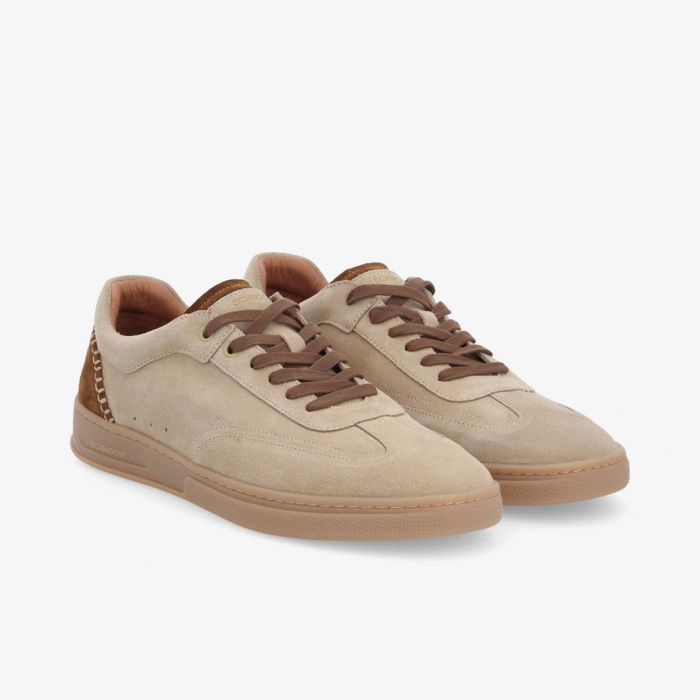 SAN MARINO SNEAKER M - SUEDE/SUEDE - BEIGE/CAMEL