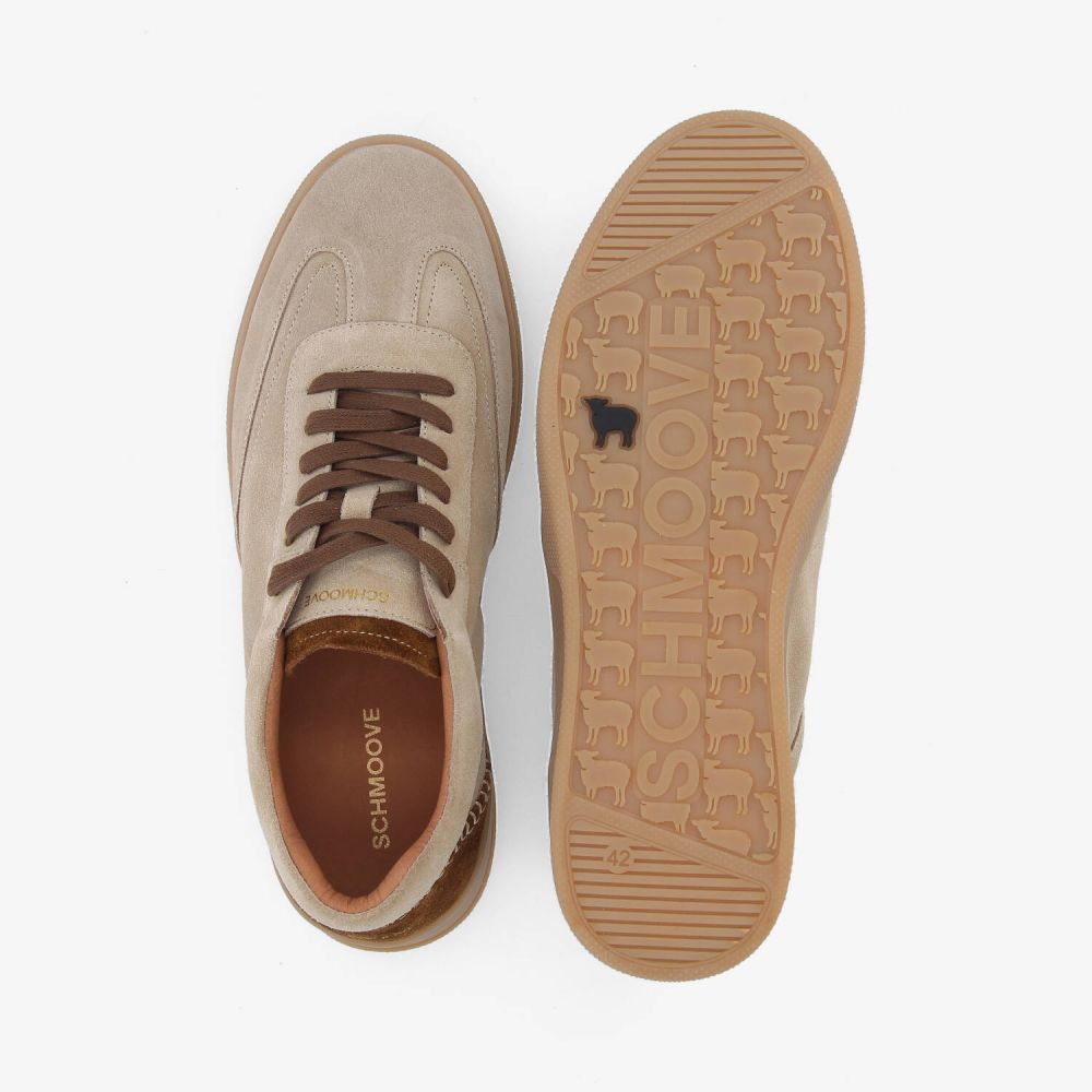 SAN MARINO SNEAKER M - SUEDE/SUEDE - BEIGE/CAMEL