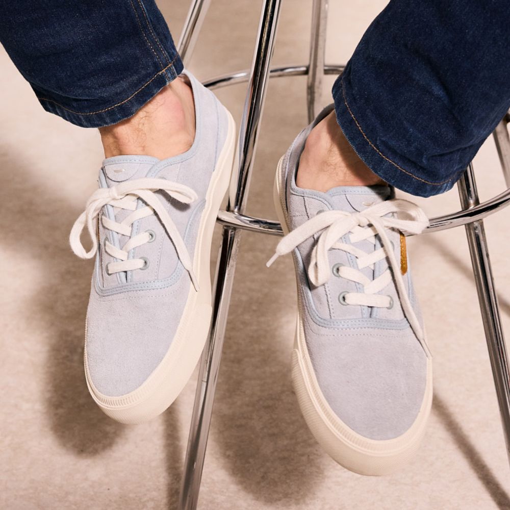 ARLO CVO M - SUEDE - BLEU