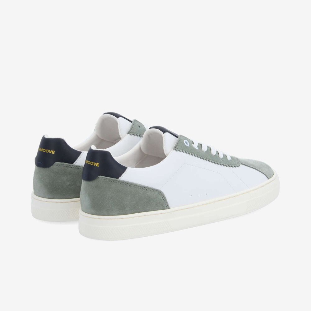 SPARK CLAY NW TTOE M - NAPPA/SDE/NAPPA - WHITE/GREEN/NAVY