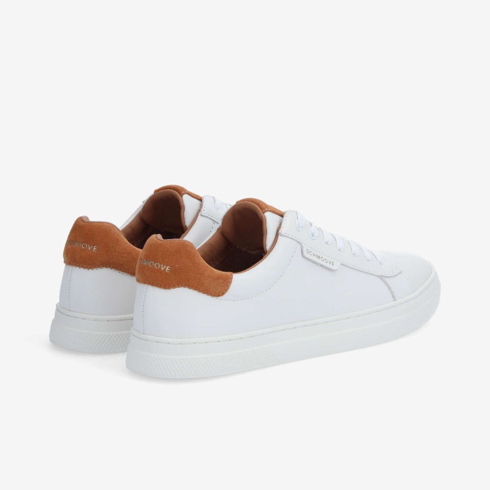 SPARKLE SNEAKER M - NAPPA/SUEDE - WHITE/BROWN