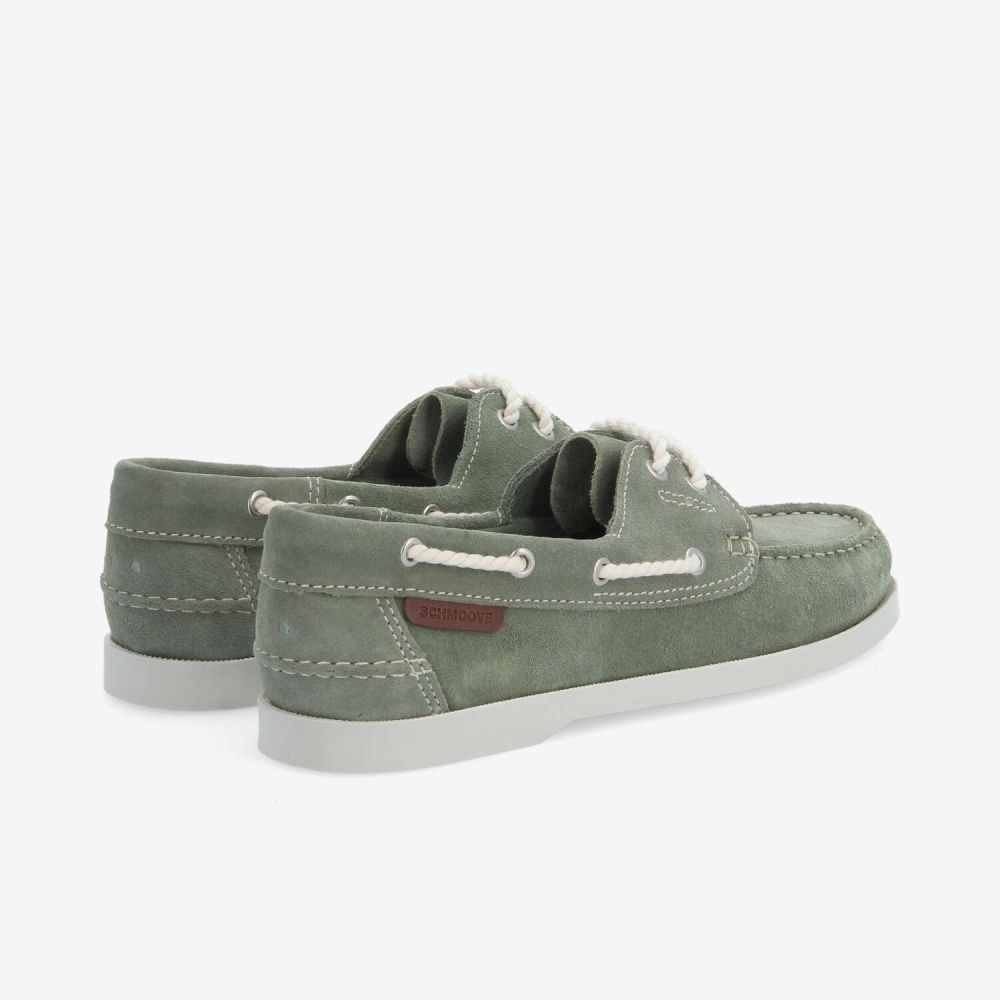 SHORE BOAT M - SUEDE - VERT