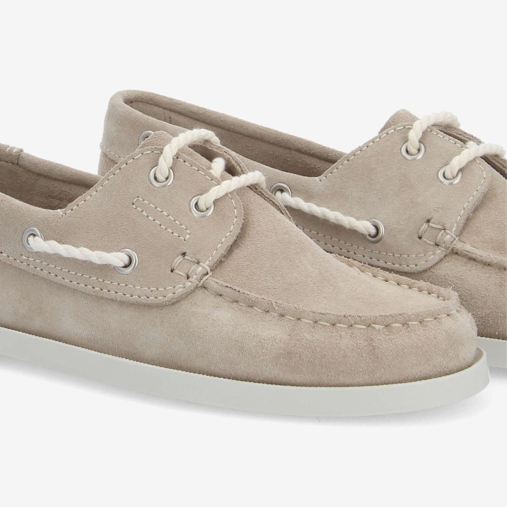 SHORE BOAT M - SUEDE - BEIGE