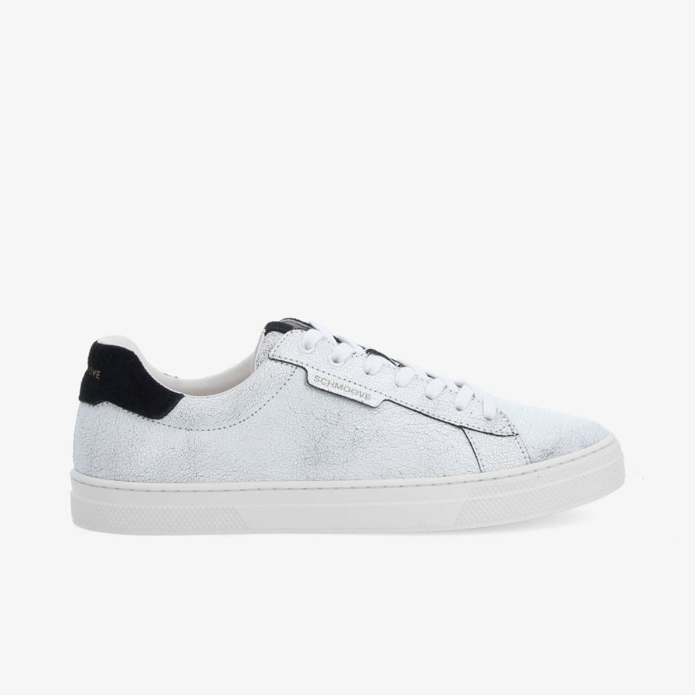 SPARKLE SNEAKER M - CRACKLED LTR/SD - BLACK
