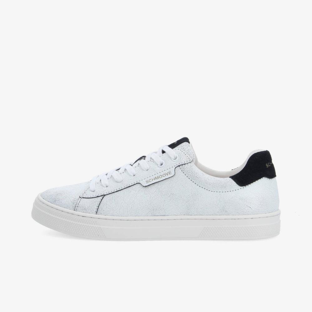 SPARKLE SNEAKER M - CRACKLED LTR/SD - NOIR