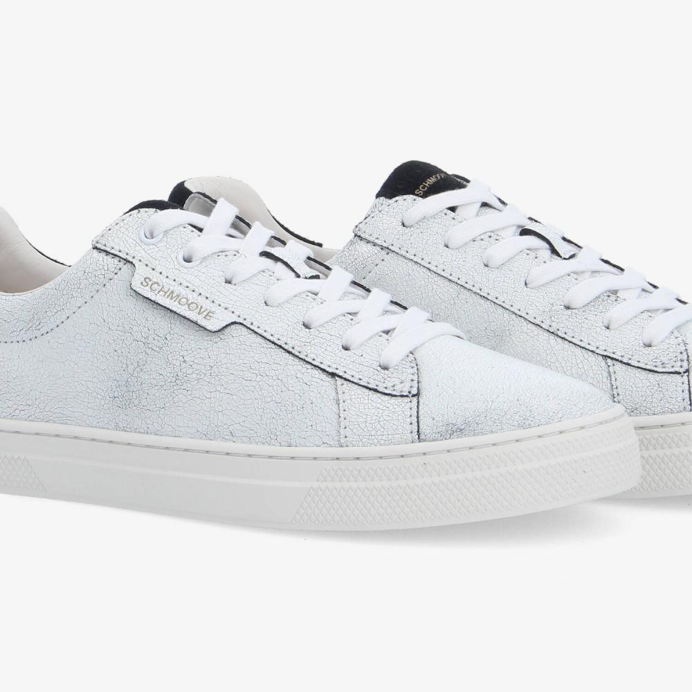 SPARKLE SNEAKER M - CRACKLED LTR/SD - NOIR