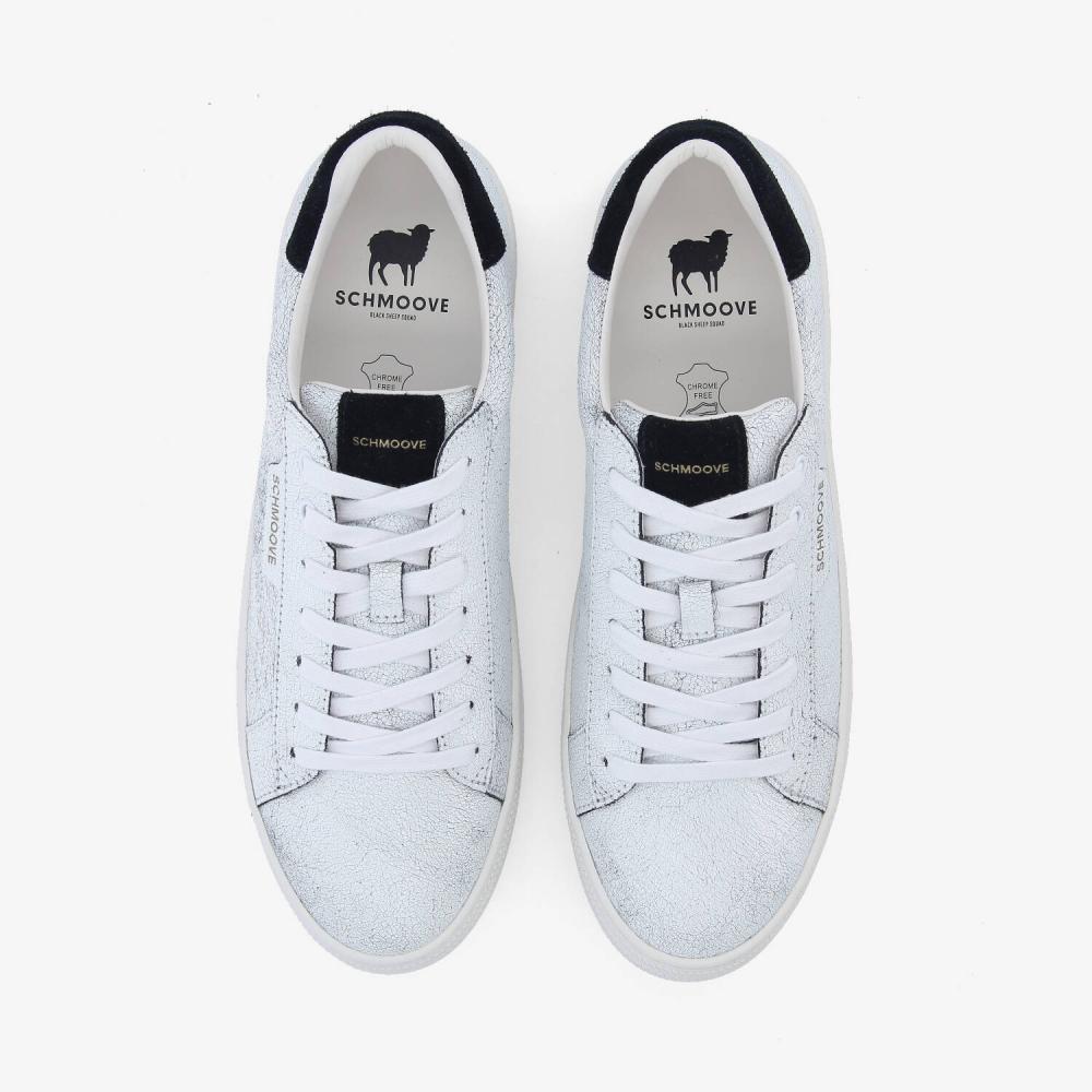 SPARKLE SNEAKER M - CRACKLED LTR/SD - BLACK