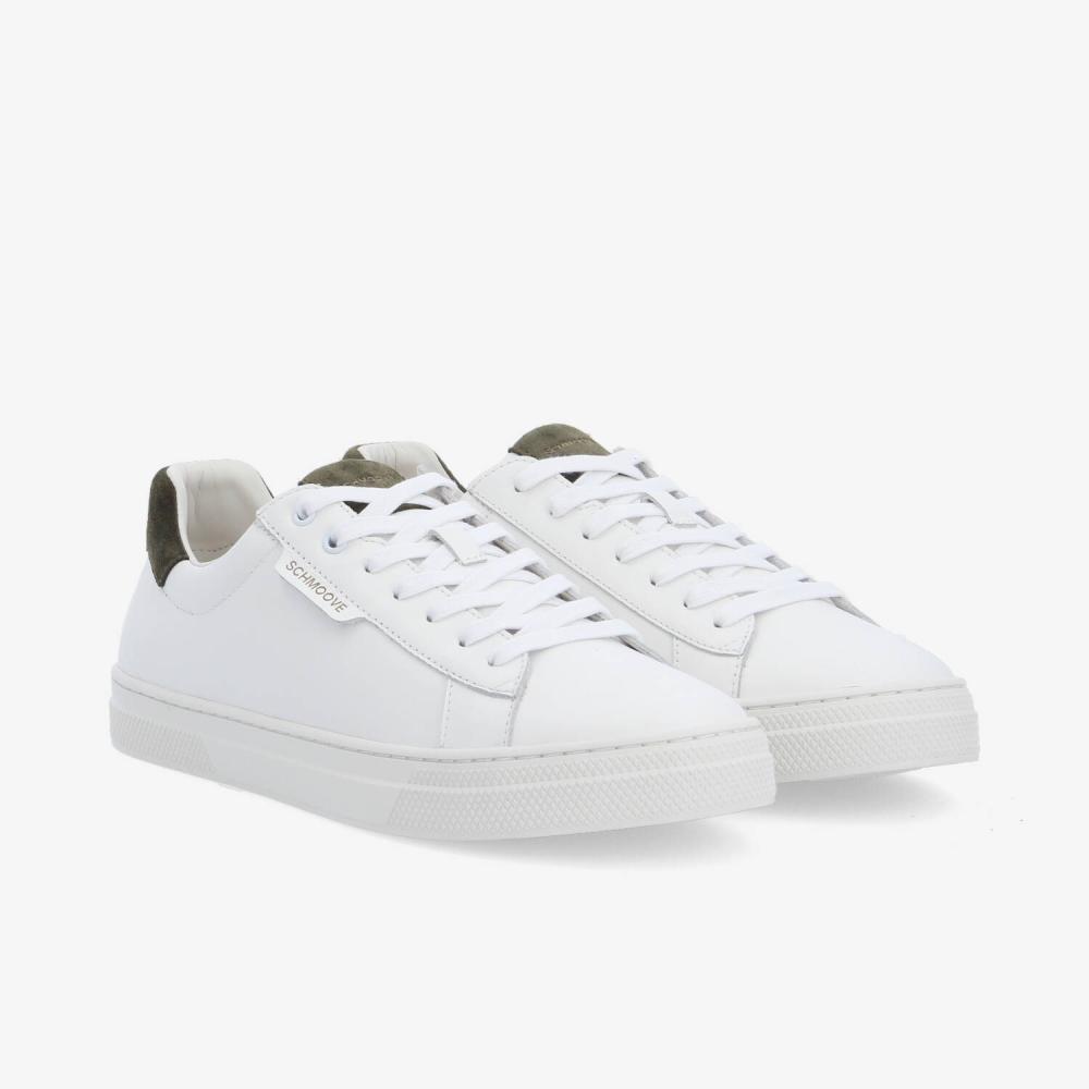 SPARKLE SNEAKER M - NAPPA/SUEDE - WHITE/KHAKI