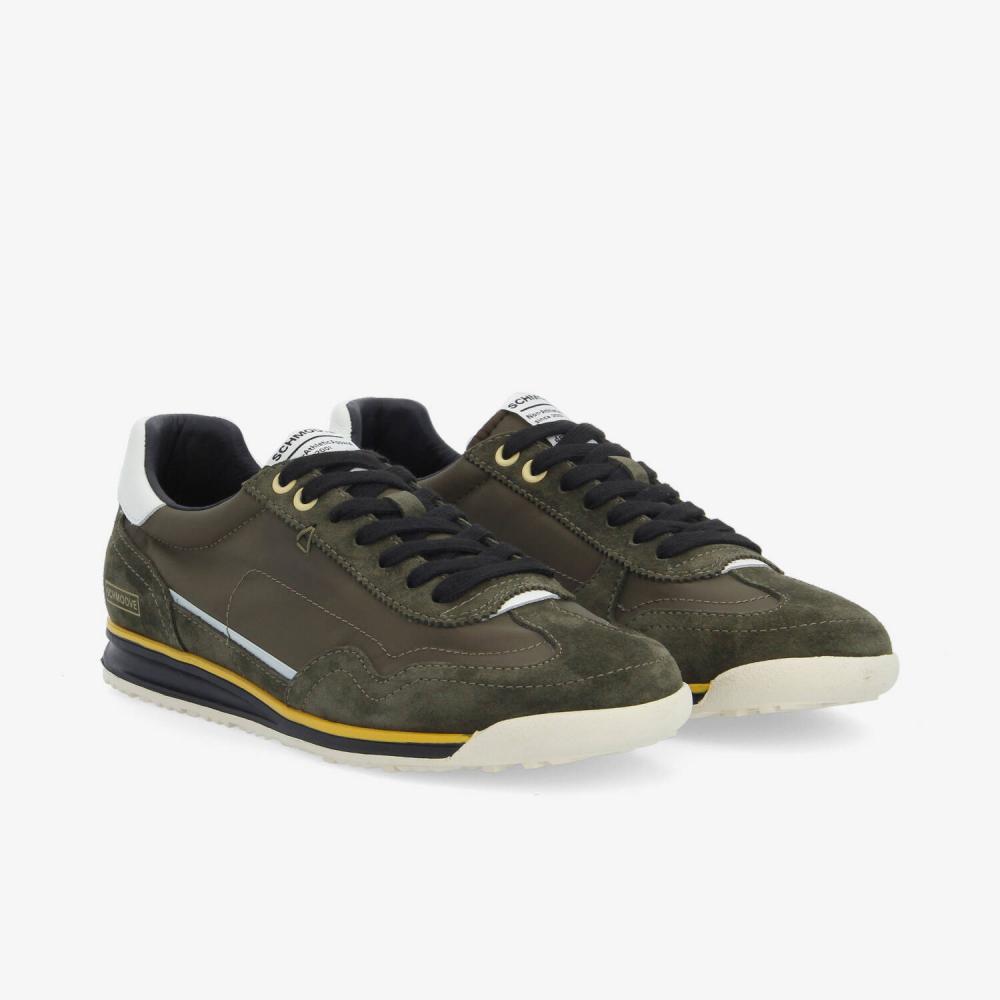 CAMDEN SNEAKER M - NYLON/SUEDE/SDE - KHAKI