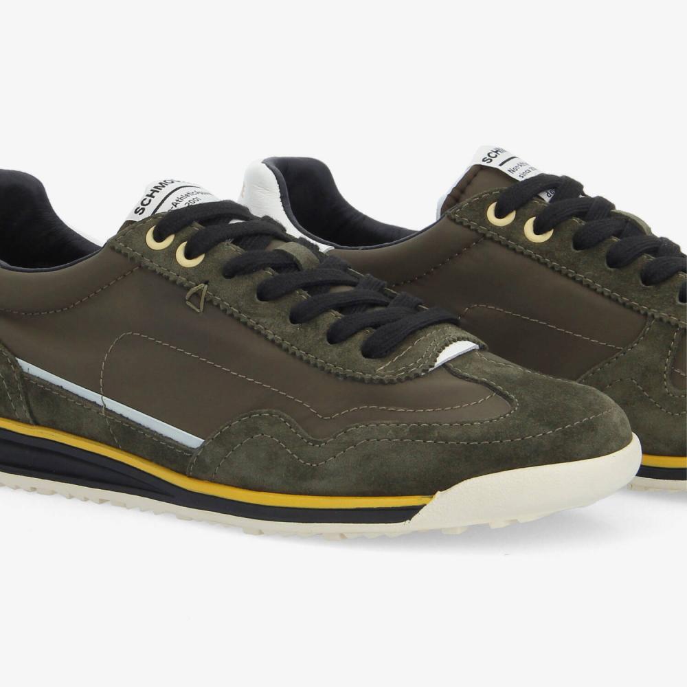 CAMDEN SNEAKER M - NYLON/SUEDE/SDE - KHAKI