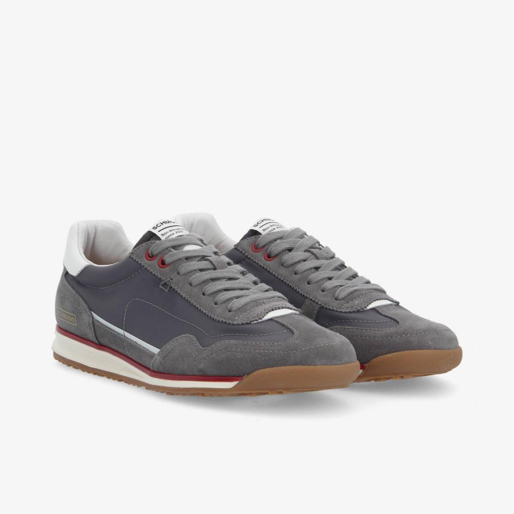 CAMDEN SNEAKER M - NYLON/SUEDE/SDE - GREY