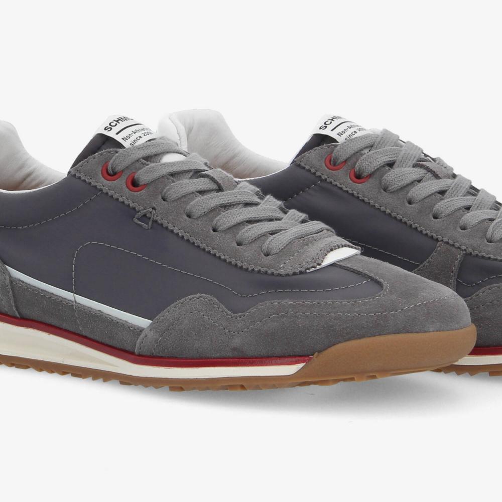 CAMDEN SNEAKER M - NYLON/SUEDE/SDE - GREY