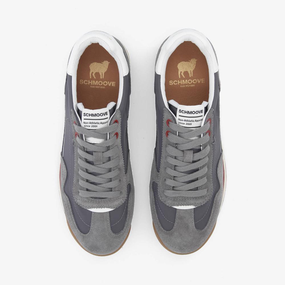 CAMDEN SNEAKER M - NYLON/SUEDE/SDE - GRIS