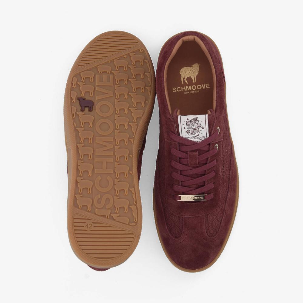 SAN MARINO SNEAKER M - SUEDE - ROUGE