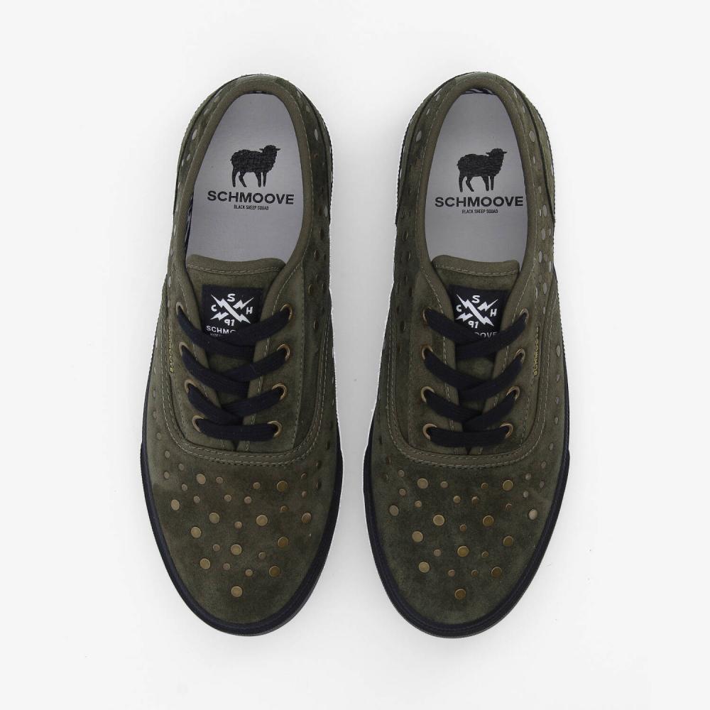 ARLO STUDS M - SUEDE - VERT