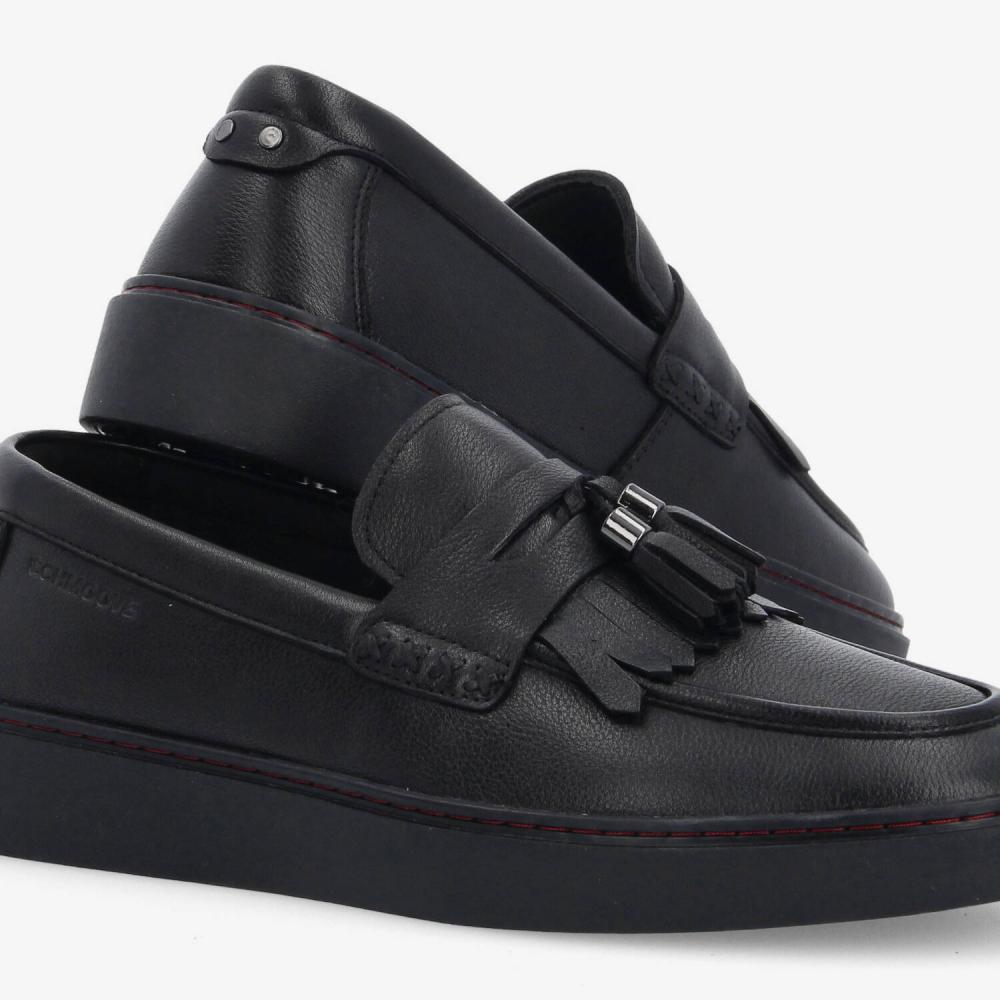 LOAFLY LOAFER M - TUMBLED LEATHER - NOIR