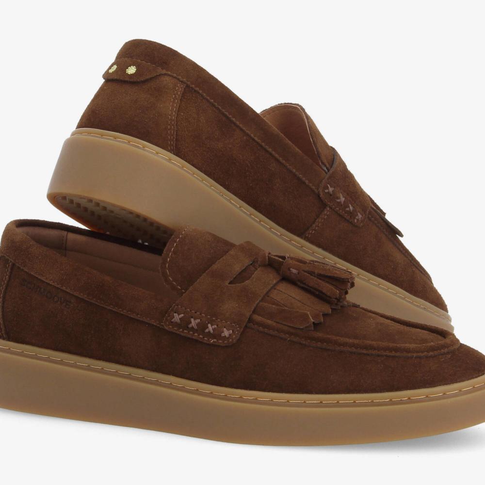 LOAFLY LOAFER M - SUEDE - BROWN