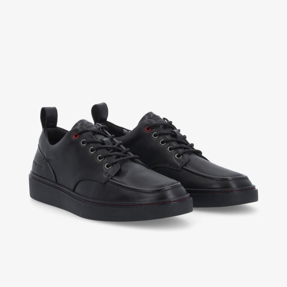 LOAFLY PLATO M - TUMBLED LEATHER - BLACK