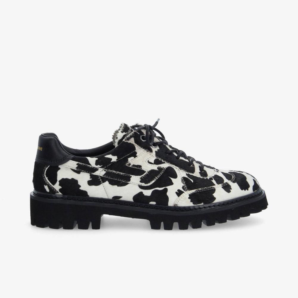 MYSEN CITY M - PONY COW - WHITE/BLACK