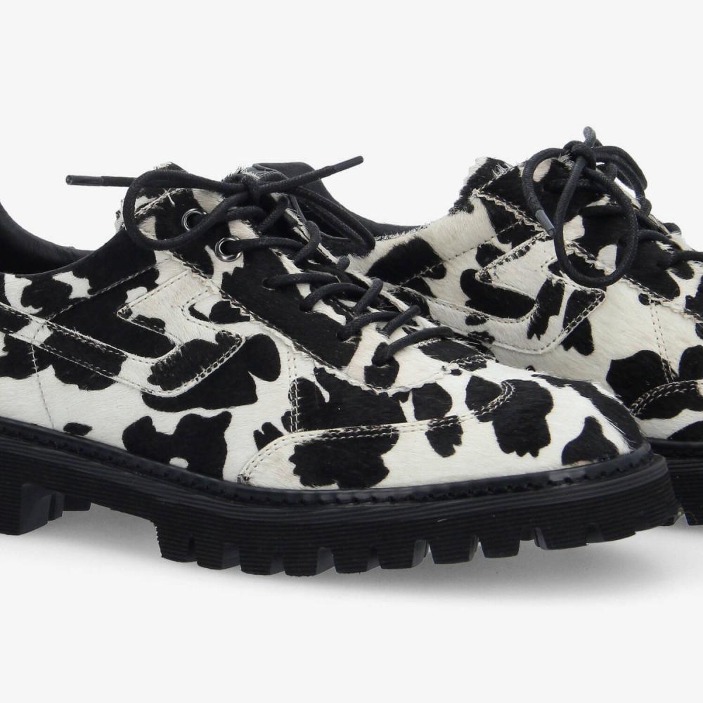 MYSEN CITY M - PONY COW - WHITE/BLACK