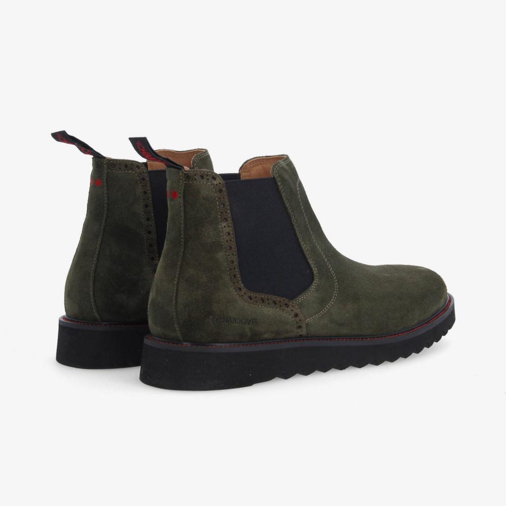 RIPPLE CHELSEA M - SUEDE - VERT