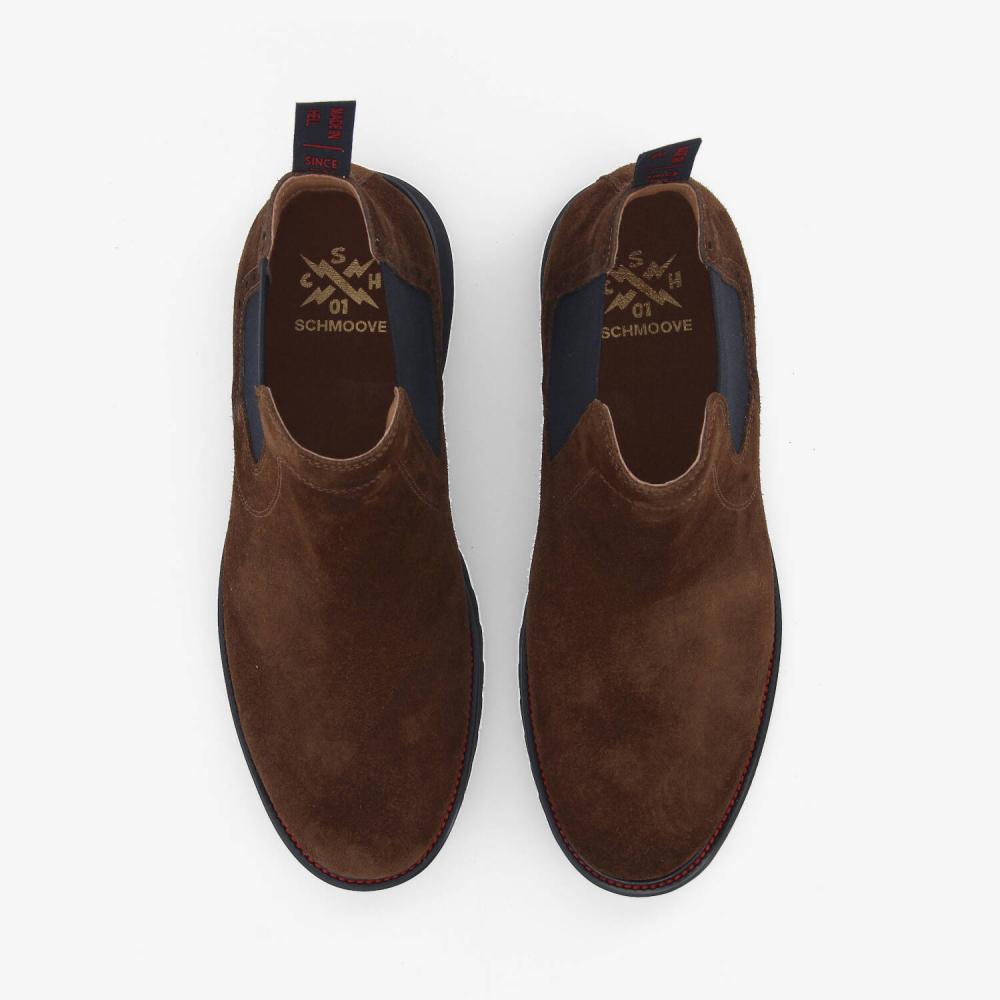 RIPPLE CHELSEA M - SUEDE - BROWN