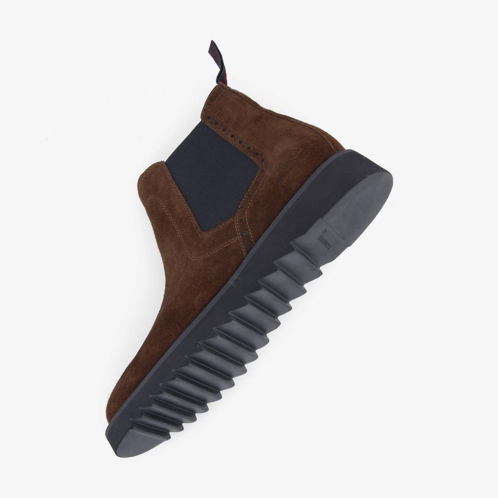 RIPPLE CHELSEA M - SUEDE - MARRON
