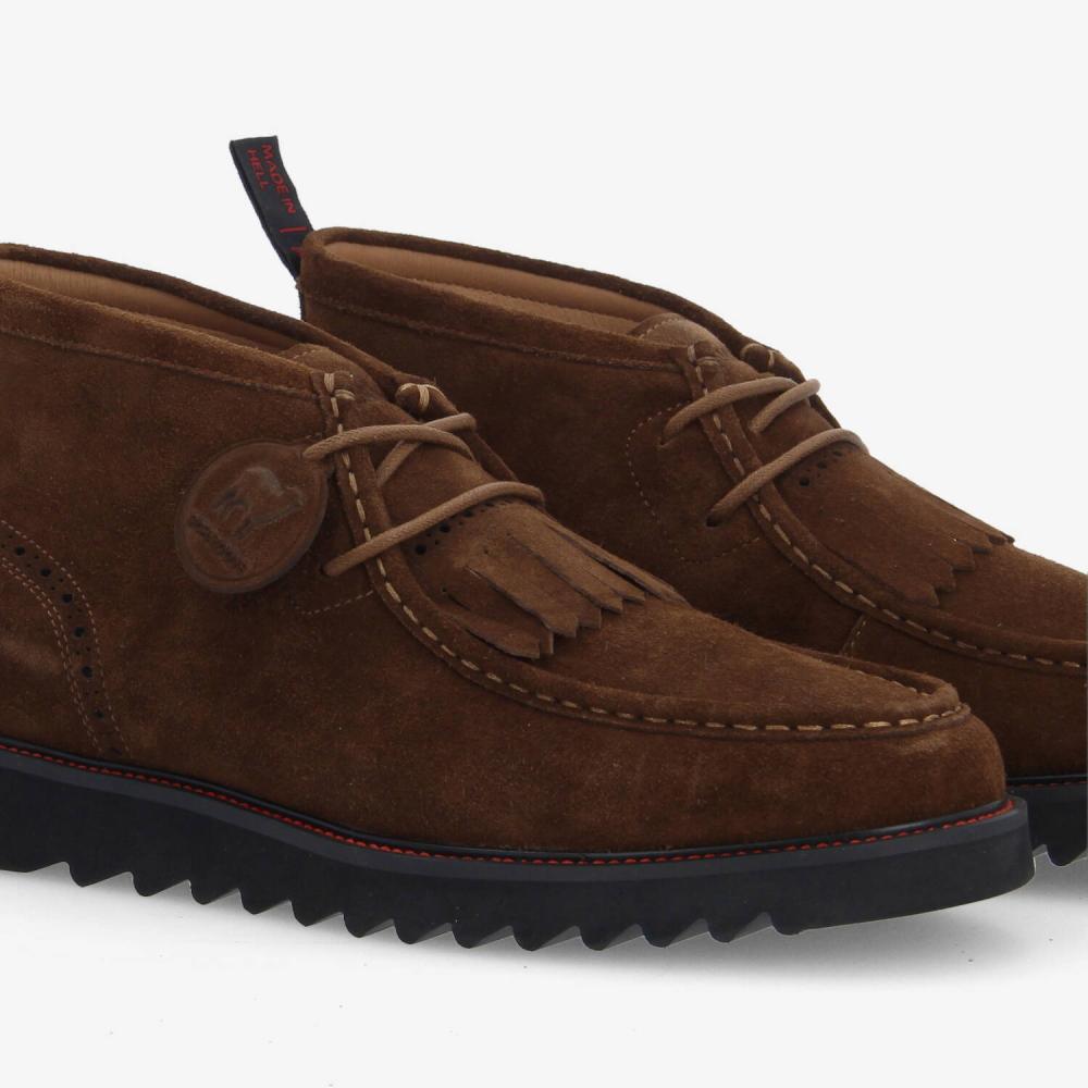 RIPPLE CHUKKA M - SUEDE - MARRON