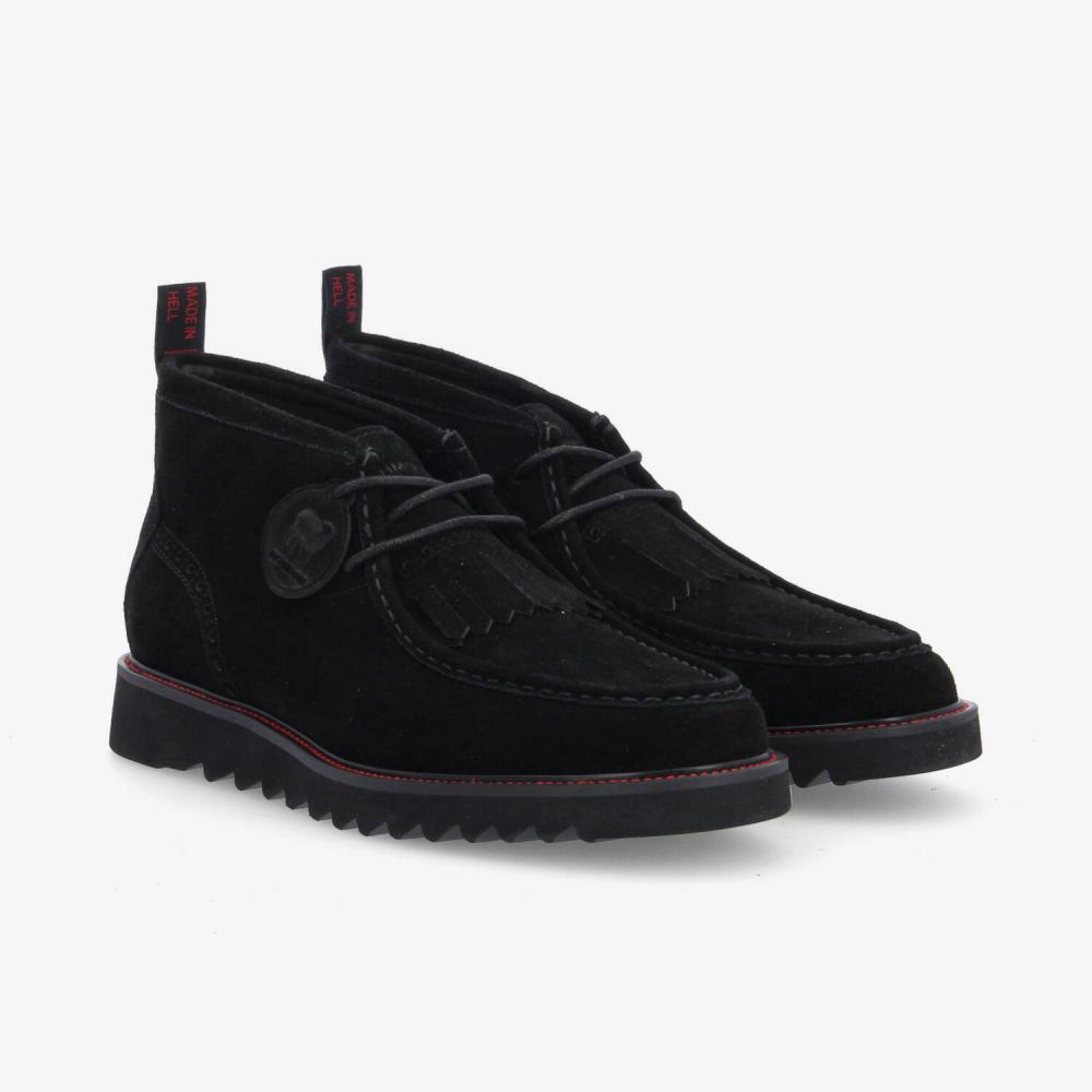 RIPPLE CHUKKA M - SUEDE - NOIR