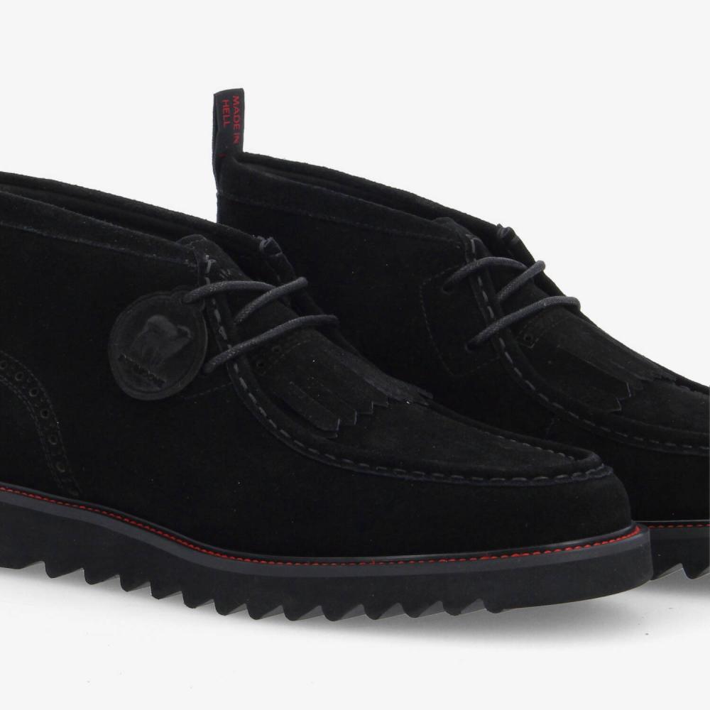 RIPPLE CHUKKA M - SUEDE - BLACK