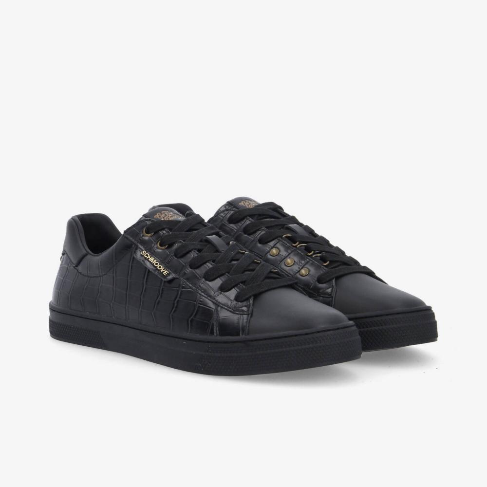 SPARKLE BIKER M - MAT KROCO/NAPPA - BLACK