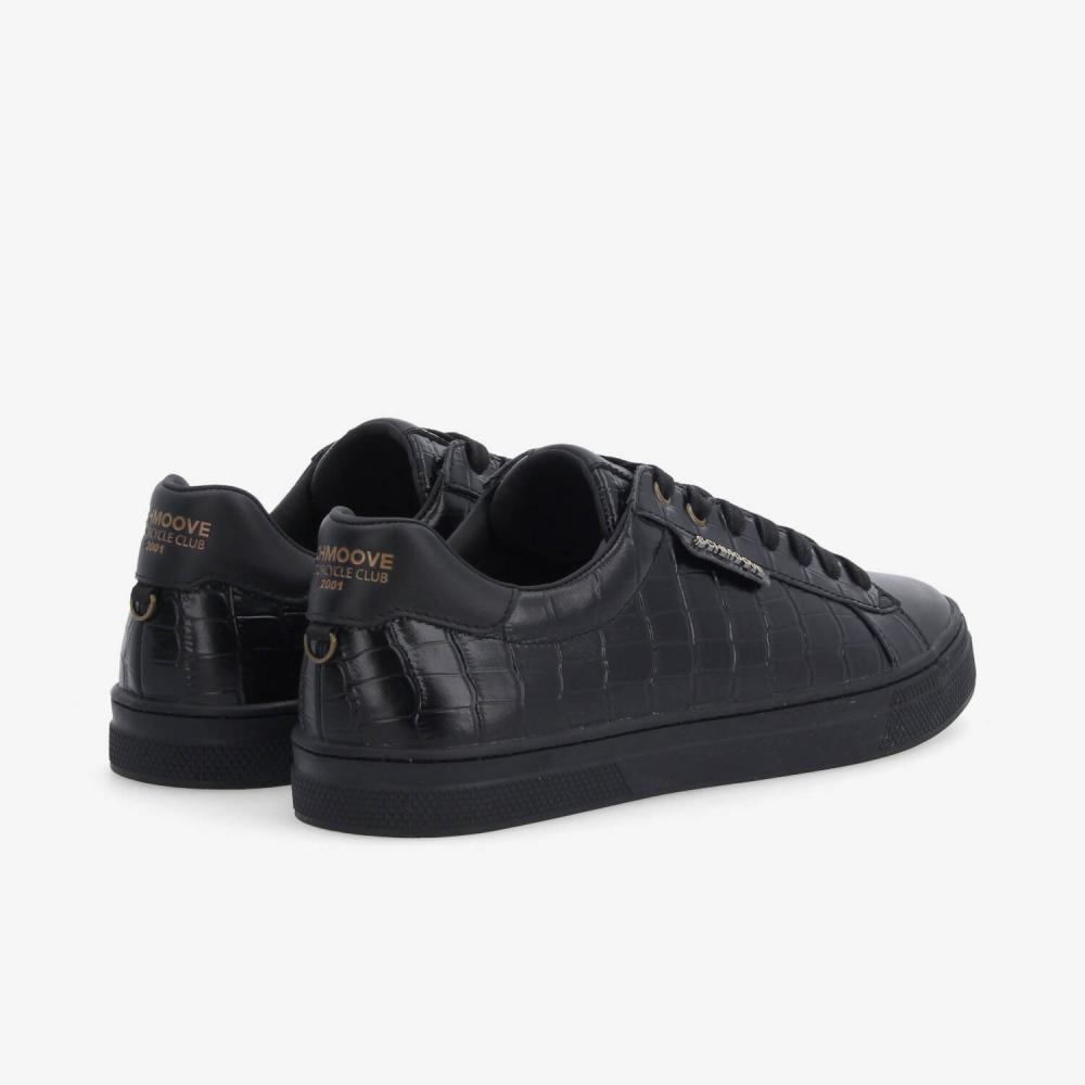 SPARKLE BIKER M - MAT KROCO/NAPPA - BLACK