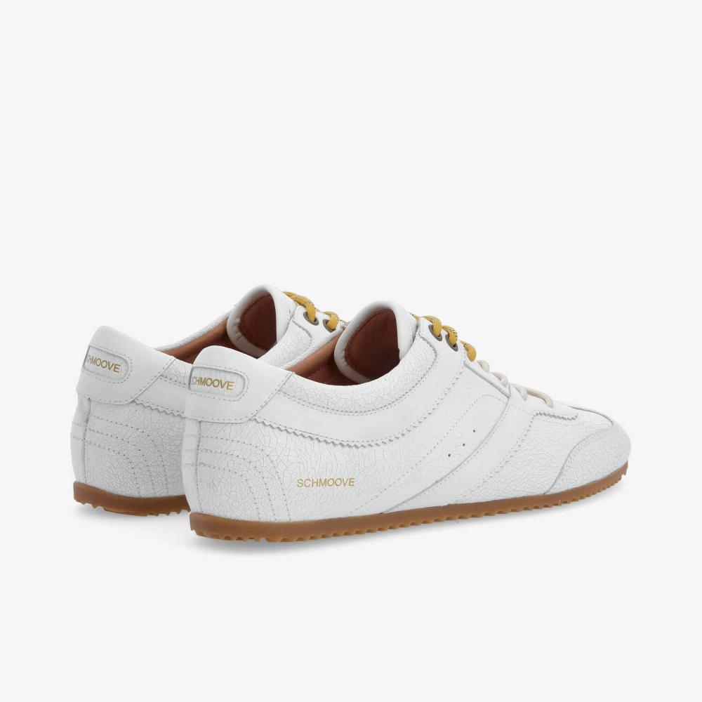 TERRY SNEAKER M - CRACKLED LTR/SN - WHITE