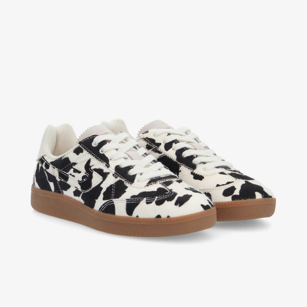 SHEFFIELD JOGGER W - PONY COW/NAPPA - BLACK