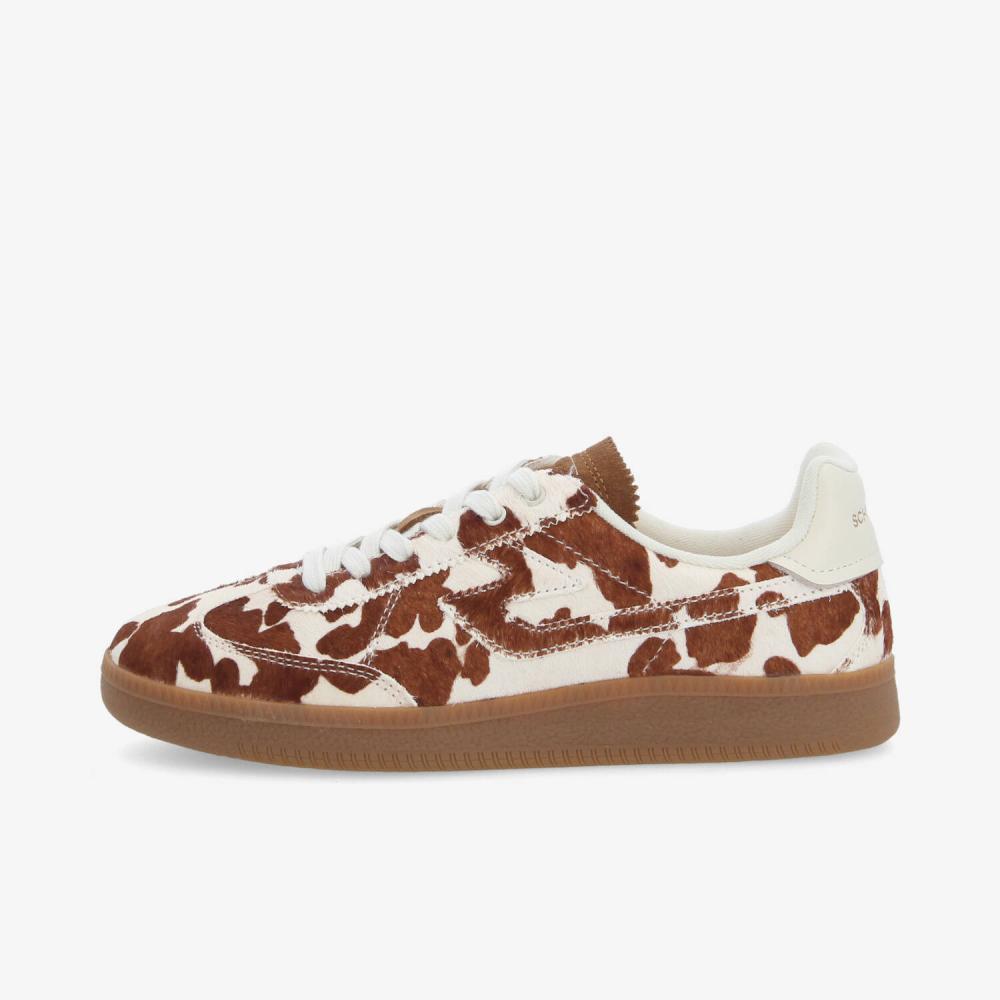 SHEFFIELD JOGGER W - PONY COW/NAPPA - BROWN