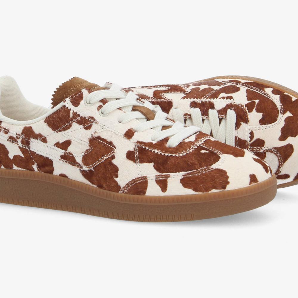 SHEFFIELD JOGGER W - PONY COW/NAPPA - BROWN