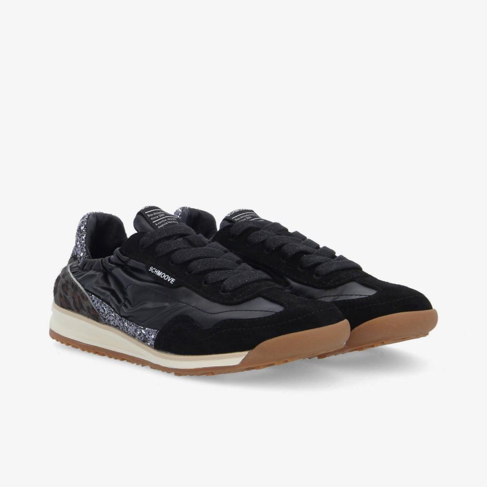 CAMDEN SNEAKER W - NYL/SDE/GLITTER - NOIR