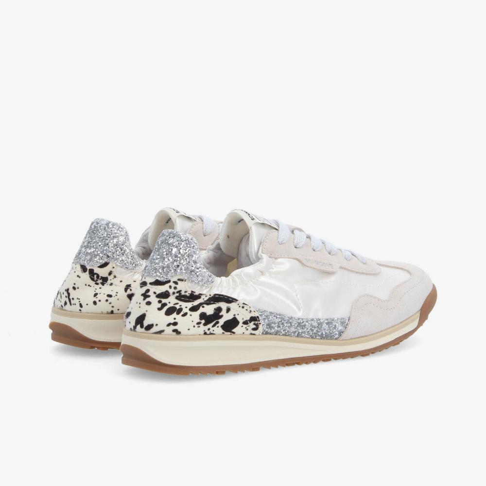 CAMDEN SNEAKER W - NYL/SDE/GLITTER - GREY