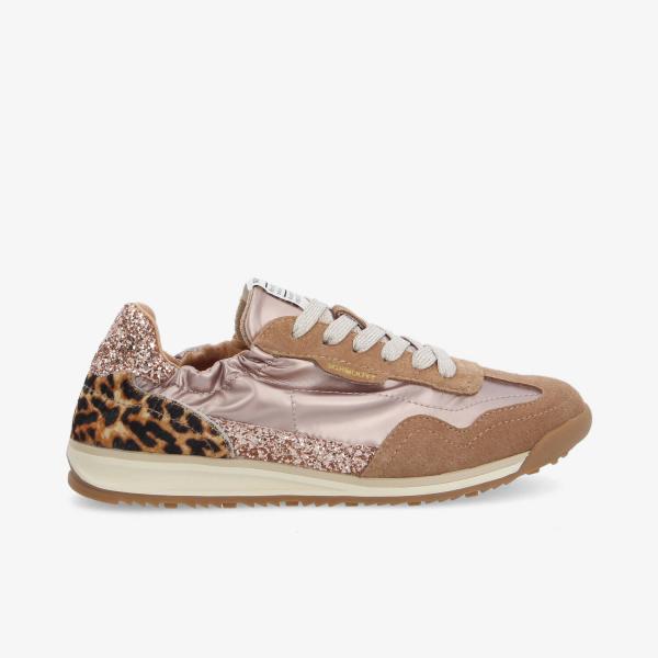CAMDEN SNEAKER W - NYL/SDE/GLITTER - ROSE