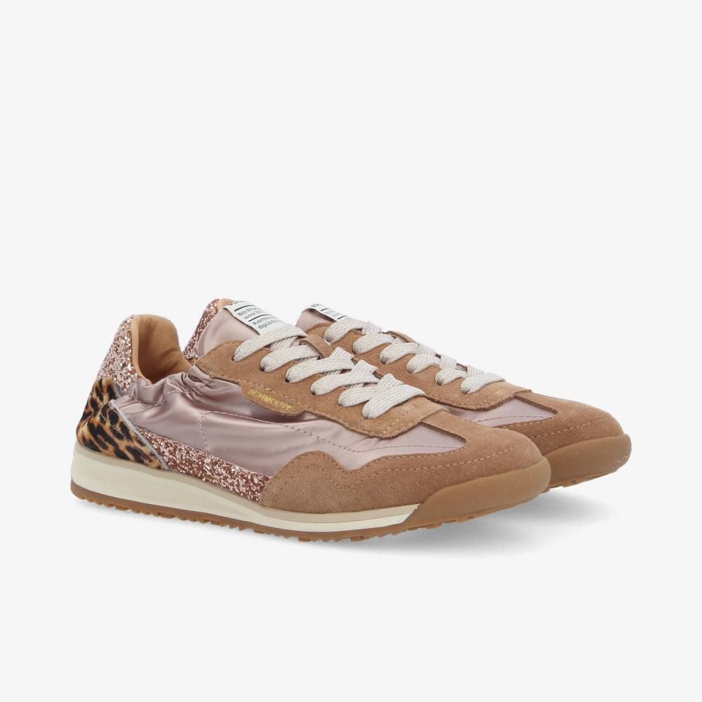 CAMDEN SNEAKER W - NYL/SDE/GLITTER - PINK