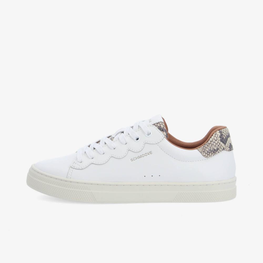 SPARKLE WAVE W - NAP/PRINTPYTHON - BLANC/BEIGE