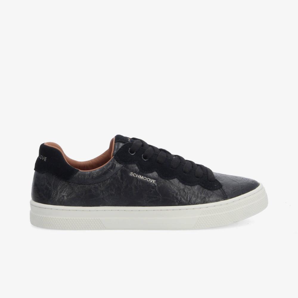 SPARKLE WAVE W - WRINKLE/SUEDE - BLACK