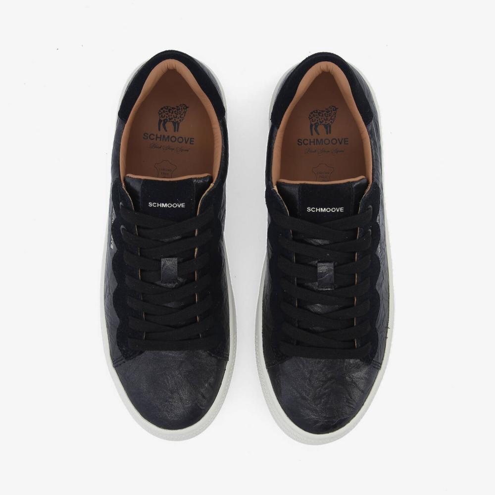 SPARKLE WAVE W - WRINKLE/SUEDE - NOIR
