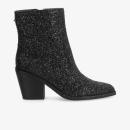 Other image of LEONIE ZIP BOOTS W - GLITTER - BLACK